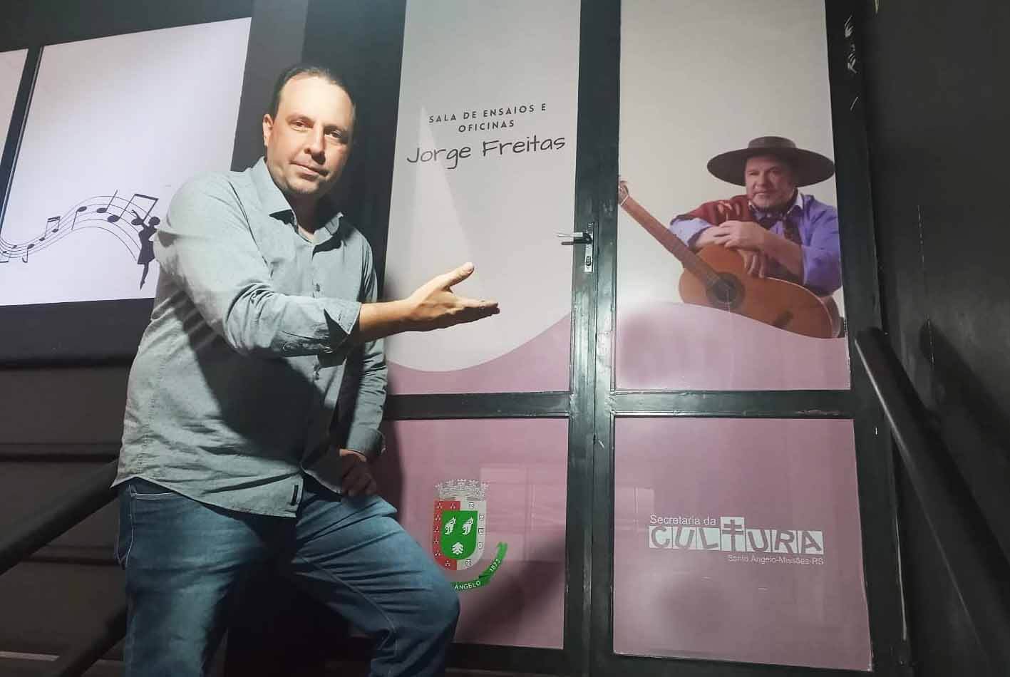 Secretaria de Cultura inaugura a Sala Jorge Freitas